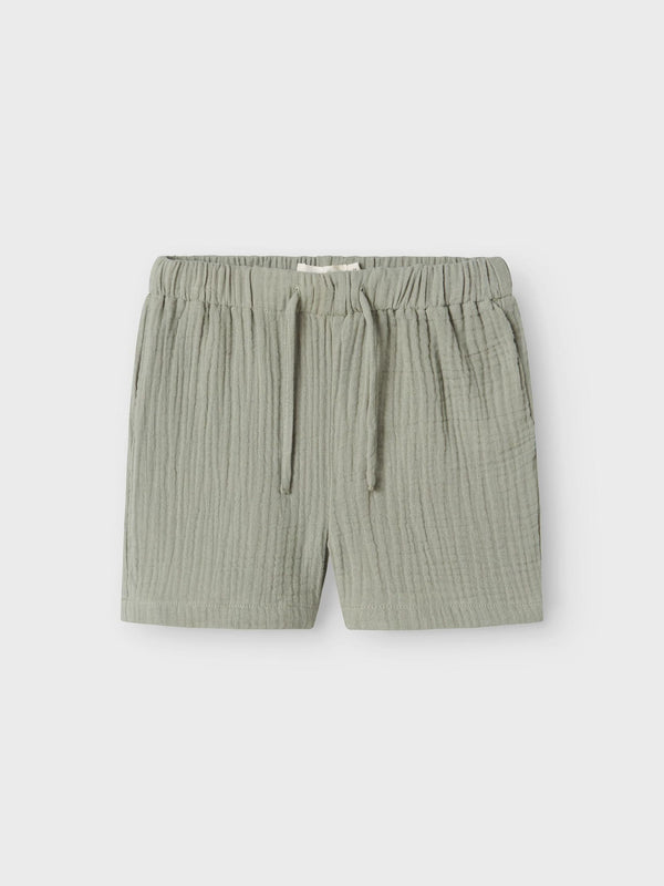 LIL ATELIER PANTALONI CORTI SEAGRASS