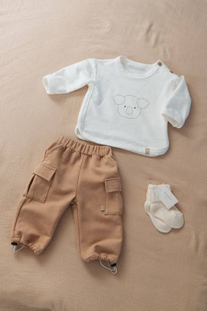 BAMBOOM MAGLIA CON STAMPA KOALA OFF WHITE