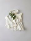 NAME IT CARDIGAN RICAMATO cloud dancer