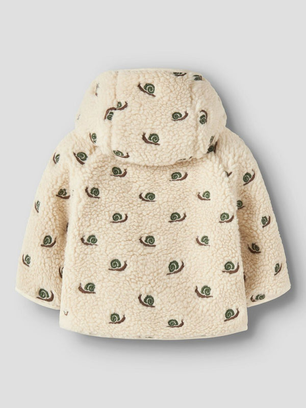 LIL ATELIER GIACCA TEDDY TURTLEDOVE