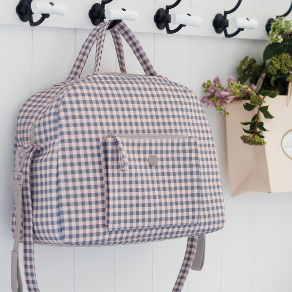 PASITO A PASITO BORSA FASCIATOIO TOGHETER GRIGIO ROSA