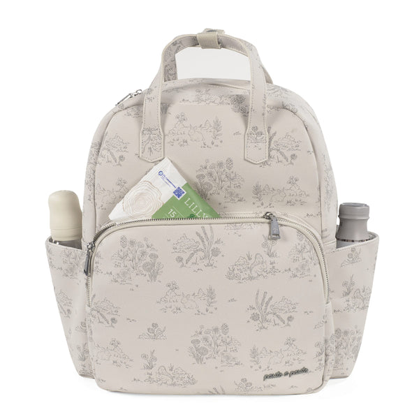 PASITO A PASITO ZAINO TOILE DE JOUY CREAM