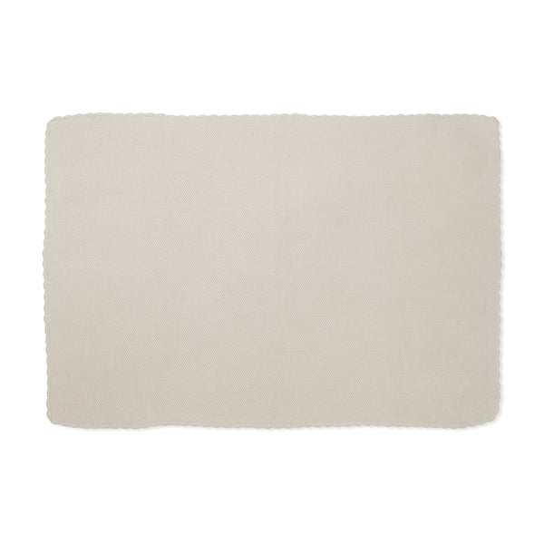 PASITO A PASITO COPERTA PER NEONATI IN TRICOT BEIGE