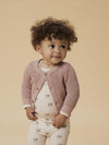 LIL ATELIER CARDIGAN MISTY ROSE
