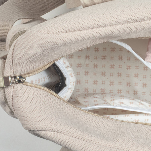 WALKING MUM BORSA FASCIATOIO ECO MUM APRICOT