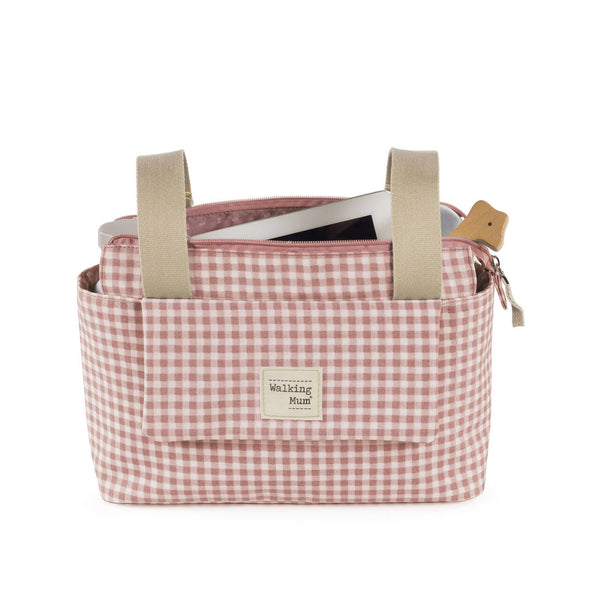WALKING MUM ORGANIZZATORE I LOVE VICHY ROSA