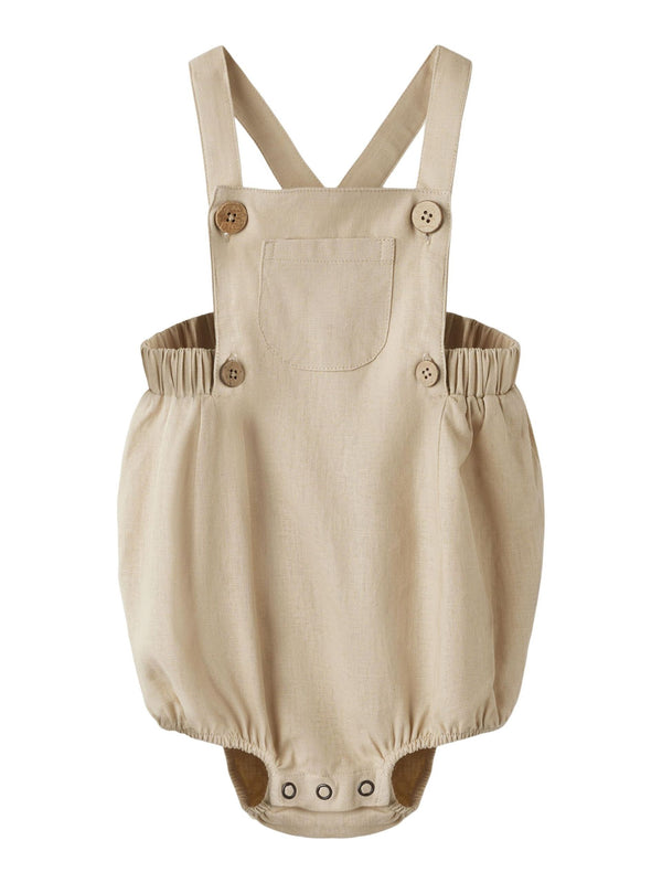 LIL ATELIER PAGLIACCETTO BEIGE LINO