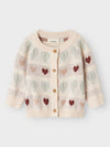 LIL ATELIER CARDIGAN PASTEL PARCHMENT