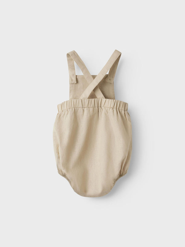 LIL ATELIER PAGLIACCETTO BEIGE LINO