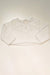 PECESA CARDIGAN CORTO FILO COTONE 100% BIANCO TRAFORATO