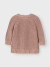 LIL ATELIER CARDIGAN MISTY ROSE