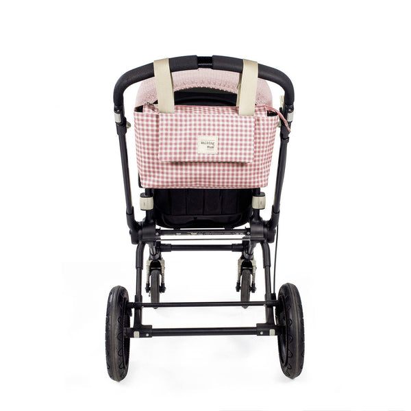 WALKING MUM ORGANIZZATORE I LOVE VICHY ROSA