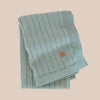 BAMBOOM COPERTA A MAGLIA ARMY GREEN