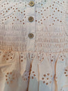 LIL ATELIER ABITO PIZZO SAN GALLO PEACH BLUSH
