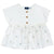 CHICCO MAGLIETTA MANICHE CORTE BIANCA FANTASIA MARGHERITE