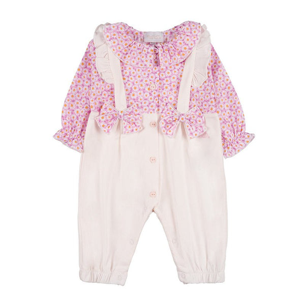 NANAN TUTINA APERTA DAVANTI CON CAMICIA MARGHERITE LILLA