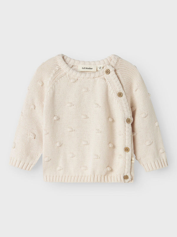 LIL ATELIER MAGLIA PASTEL PARCHMENT