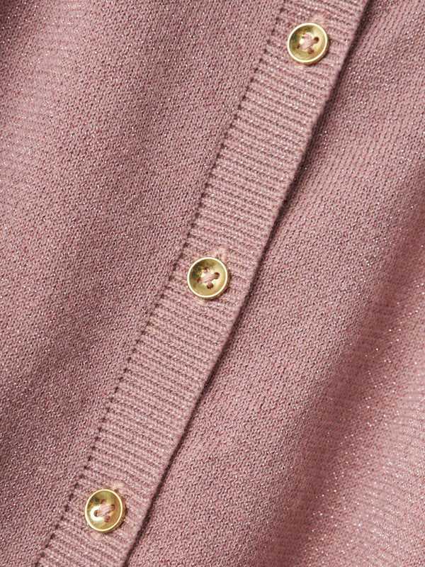 NAME IT CARDIGAN DEAUVILLE MAUVE/TONE IN TO
