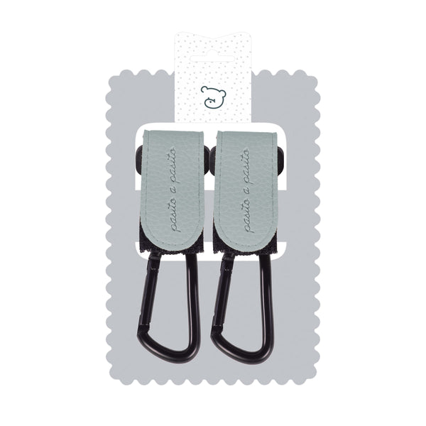 PASITO A PASITO SET 2 GANCI PASSEGGINO ICON GREEN