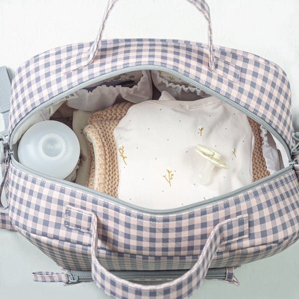 PASITO A PASITO BORSA FASCIATOIO TOGHETER GRIGIO ROSA