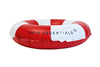 SWIMESSENTIAL Salvagente -BIANCO/ROSSO-90CM