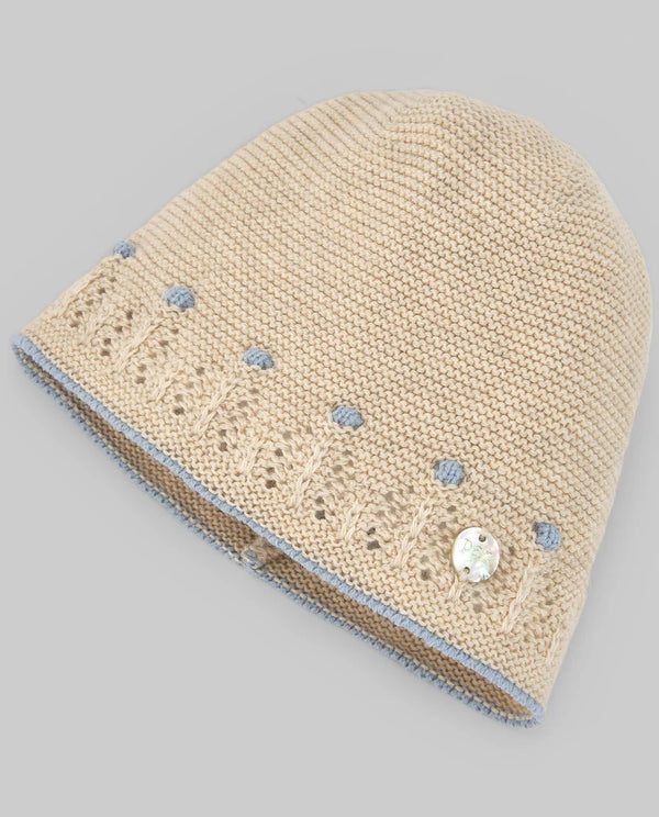 PAZ RODRIGUEZ CAPPELLO COTONE E CASHMERE "ALEGRIA"