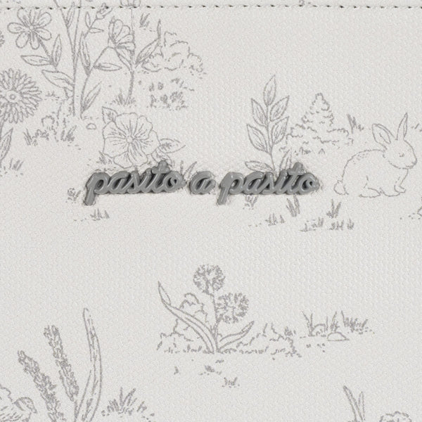 PASITO A PASITO BORSA CROSSBODY TOILE DE JOUY CREAM