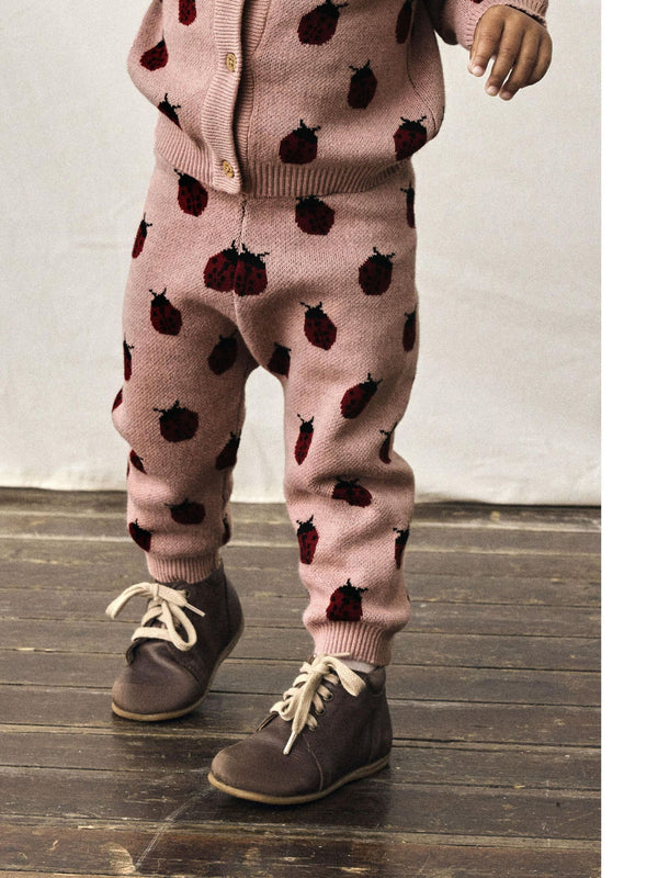 LIL ATELIER PANTALONI MISTY ROSE
