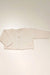 PECESA CARDIGAN FILO COTONE 100% AVORIO