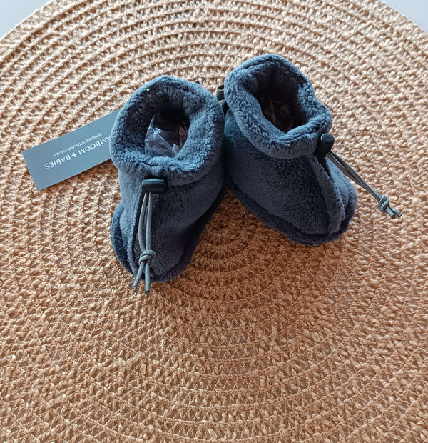 BAMBOOM BABBUCCE CON CHIUSURA CORDINO MIDNIGHT BLUE