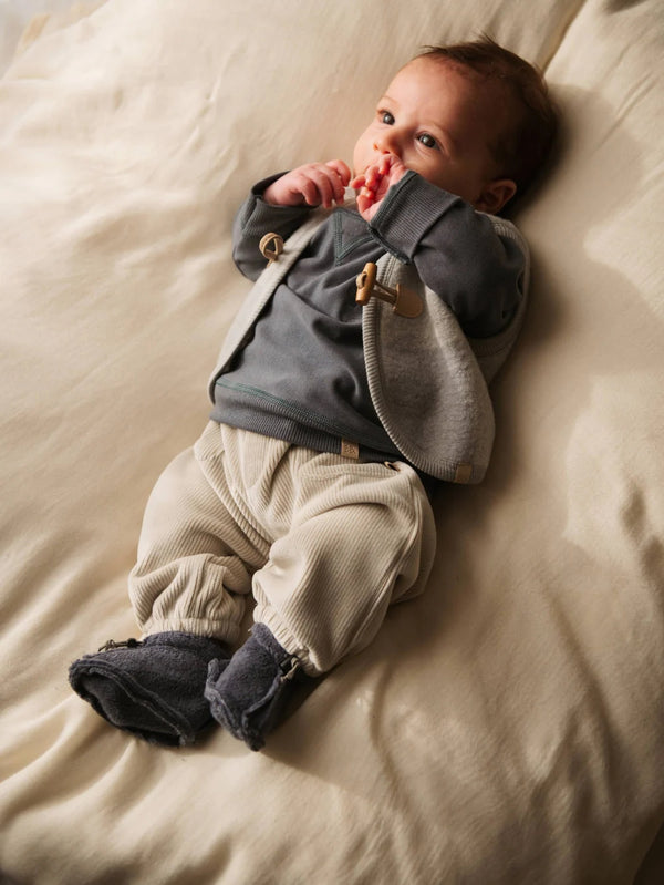 BAMBOOM Pants worker con tasche ampie - SKY GREY 352