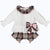 CALAMARO COMPLETO CAMICIA+CULOTTE TARTAN BEIGE