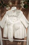 AMAYA ABITO BATTESIMALE CON PIZZO CRUDO 621156