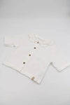 BAMBOOM CAMICIA COLLO A FIORE OFFWHITE