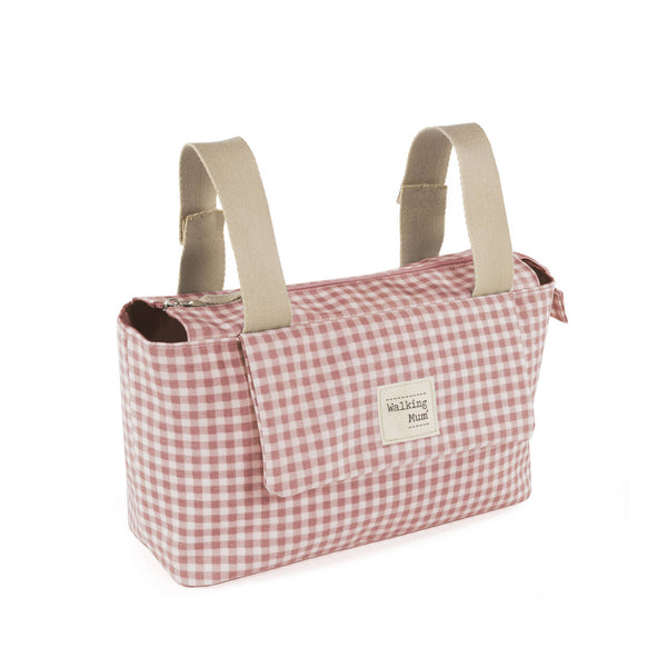 WALKING MUM ORGANIZZATORE I LOVE VICHY ROSA