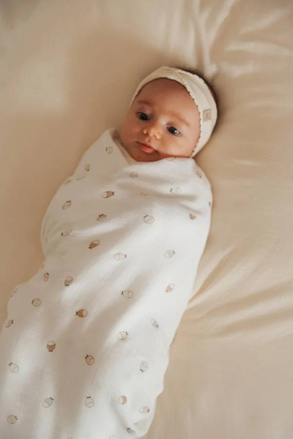 BAMBOOM SWADDLE 3PZ 70X70 FISHES
