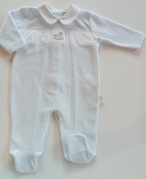 BABYGI TUTINA CINIGLIA CAVALLUCCIO A DONDOLO AZZURRA