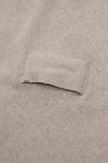 BAMBOOM Copertina Wrap 4 stagioni con Cashmere e lato teddy - STONE SAND 505