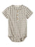 LIL ATELIER PAGLIACCETTO CAMICIA VICHY GRIGIO