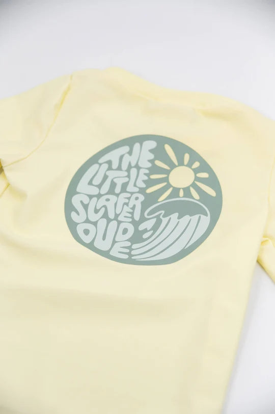 BAMBOOM T-shirt Mare Maniche 3/4 UV50+ - Bimbo - LOGO LITTLE SURFERS 335