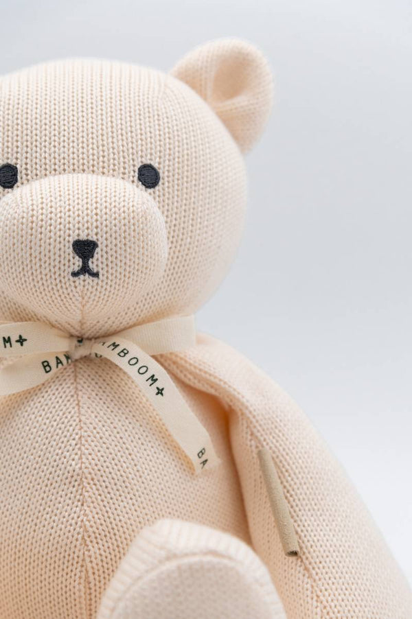 BAMBOOM Music Toy Bear in Knitted Bamboo