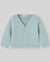 PAZ RODRIGUEZ CARDIGAN IN LANA VERDE TIZA