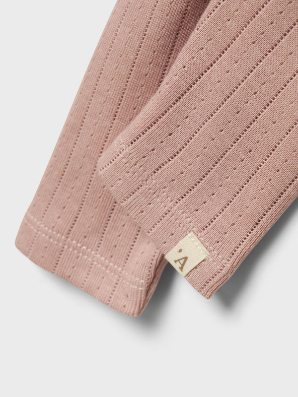 LIL ATELIER LEGGINGS MISTY ROSE