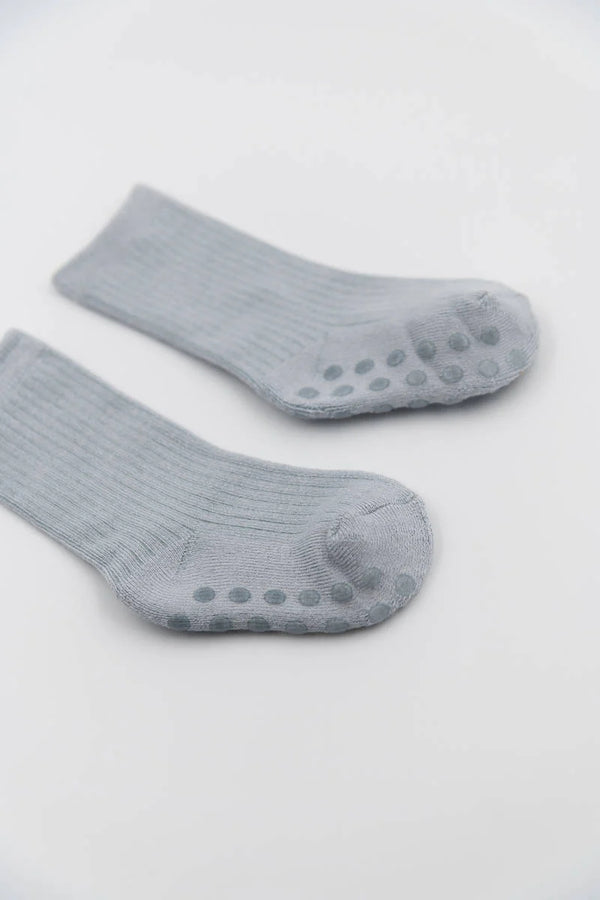 BAMBOOM 3PC in GIFT BOX Calza Antiscivolo - Azzurro 03