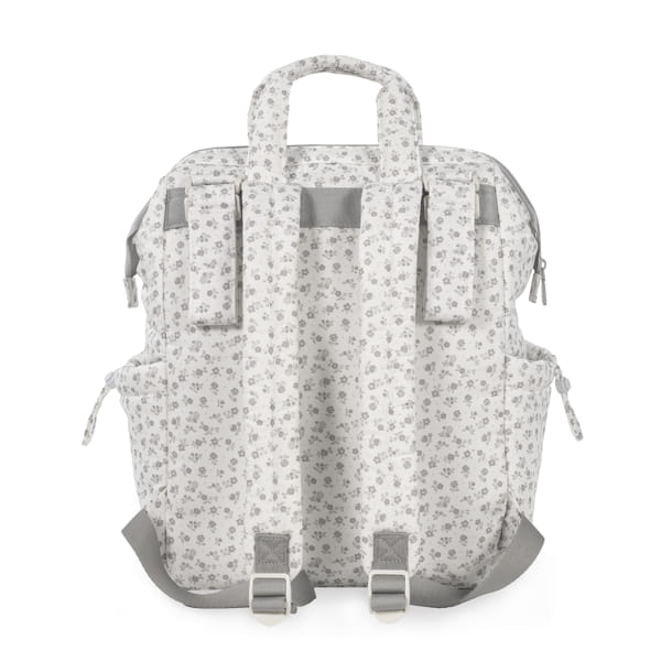PASITO A PASITO ZAINO BLOOM FLOWER GREY