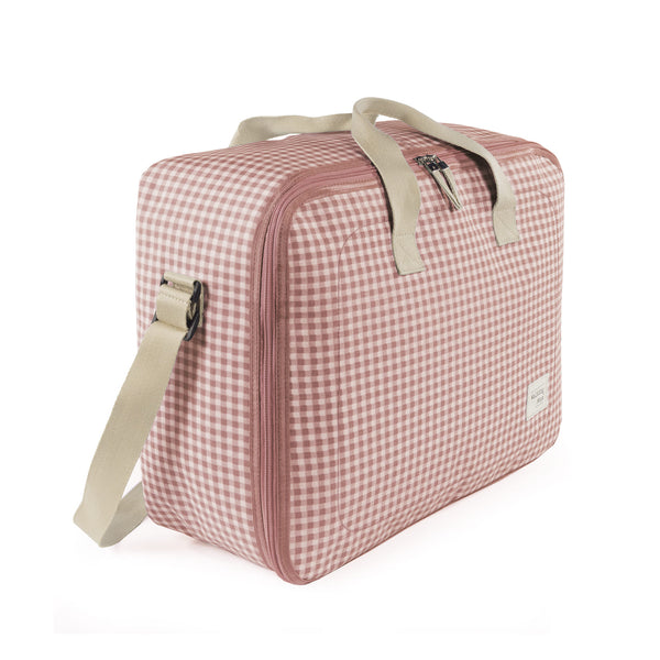 WALKING MUM VALIGIA I LOVE VICHY ROSA