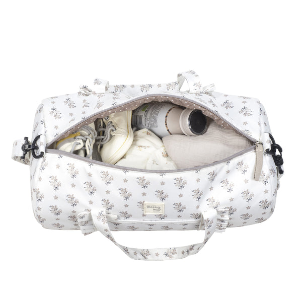 WALKING MUM BORSA WEEKEND BOTTON FLOWERS