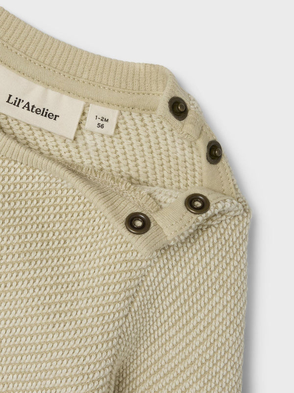 LIL ATELIER FELPA SABBIA