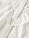 NAME IT CAMICIA LAVORATA 100% COTONE BIANCA
