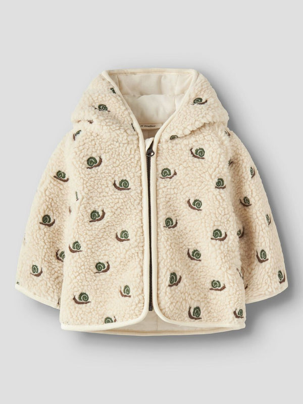 LIL ATELIER GIACCA TEDDY TURTLEDOVE